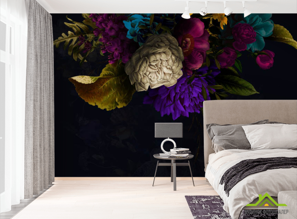 выбрать Фотошпалери квіти під стелею Фотошпалери Квіти на стіну
