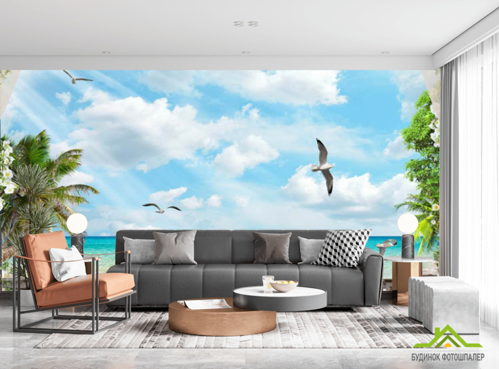 выбрать Фотошпалери Фреска море Фотошпалери Фрески на стіну