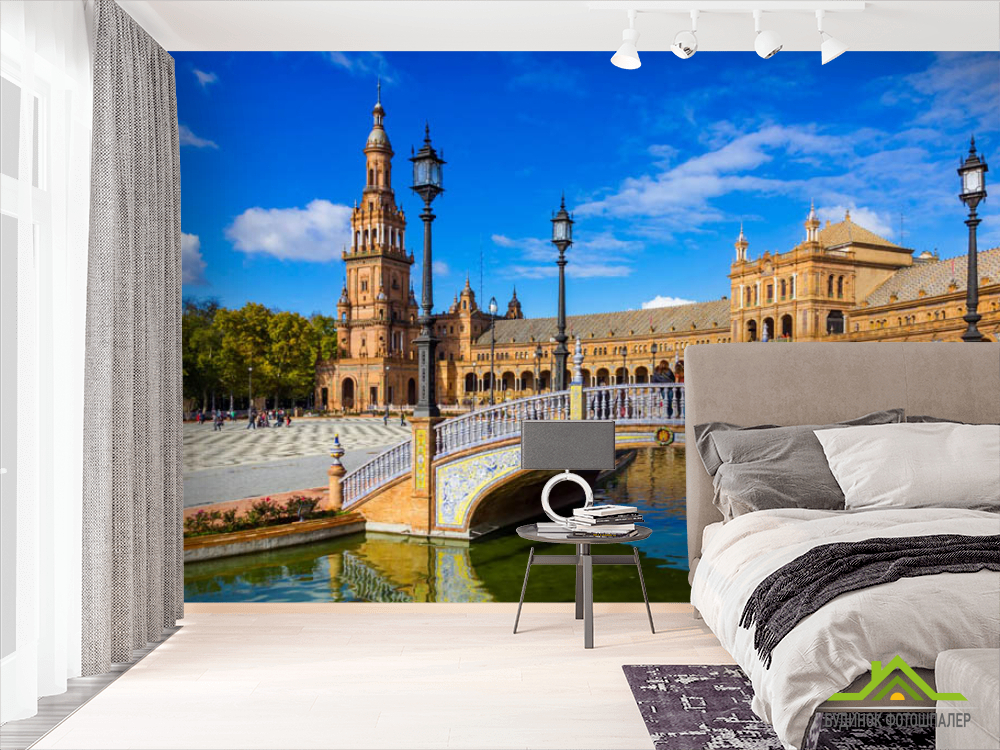 Фотообои Мостик в старом городе