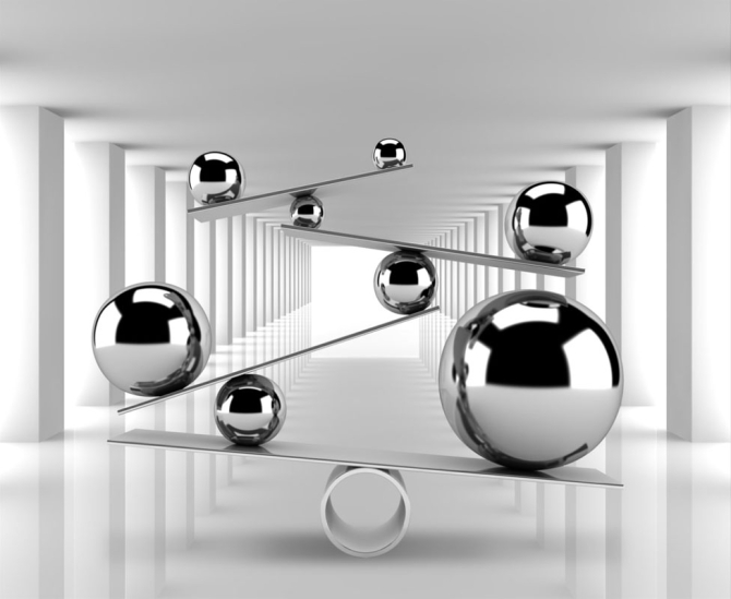 Фотошпалери 3D кулі