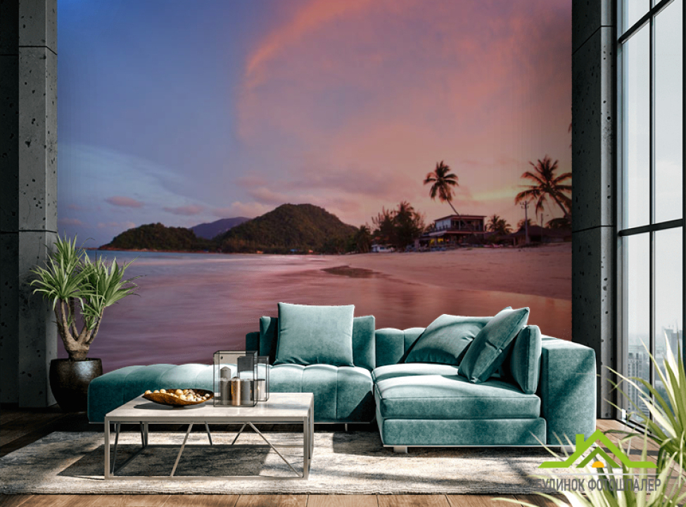 выбрать Фотообои закат на море Фотообои разные на стену