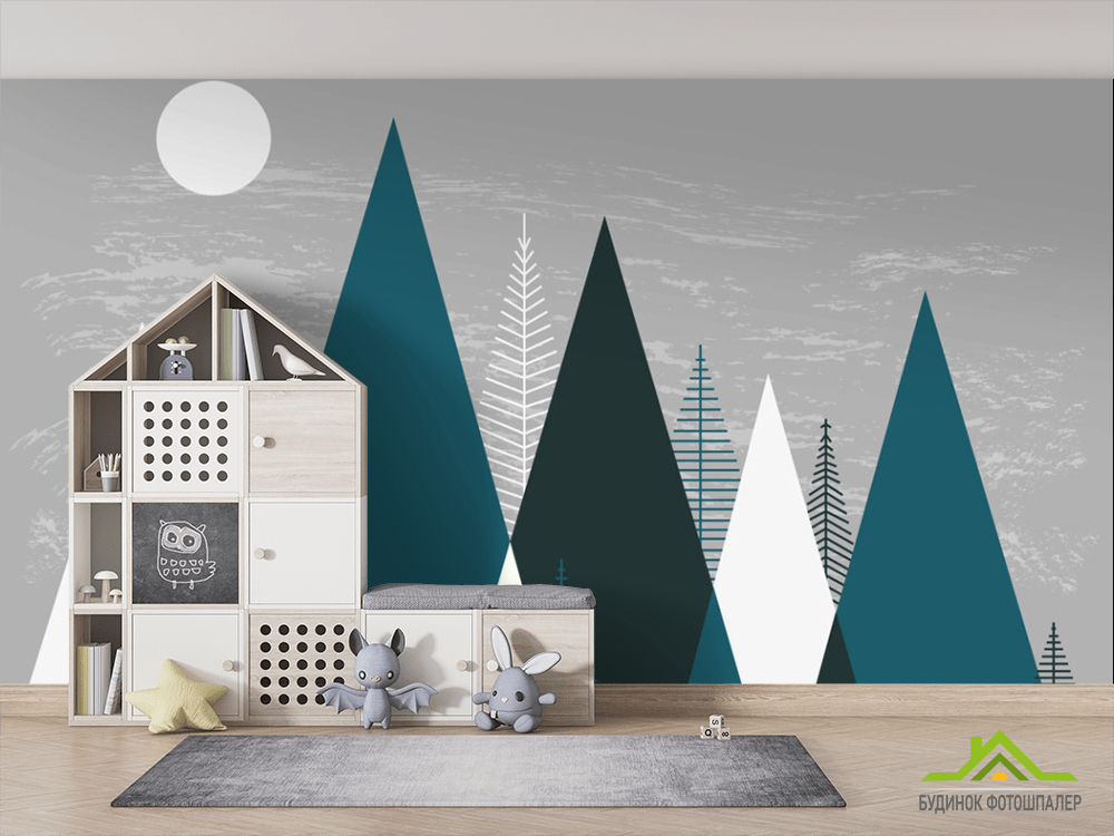 Фотошпалери Векторні гори