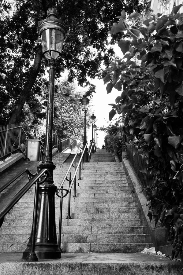 Фотошпалери Сходи і ліхтарі