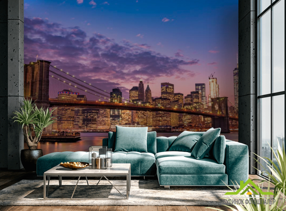 выбрать Фотошпалери Міст Фотошпалери Місто на стіну