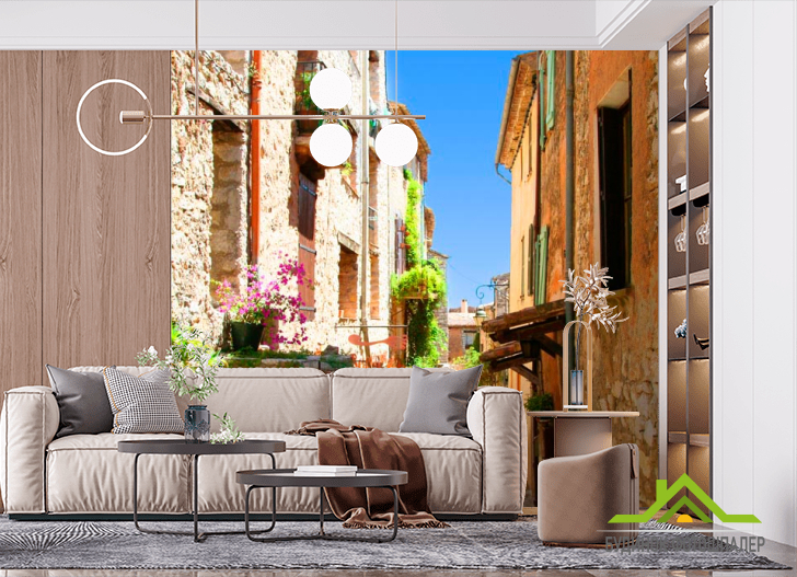 Фотошпалери Гарна вуличка в Європі