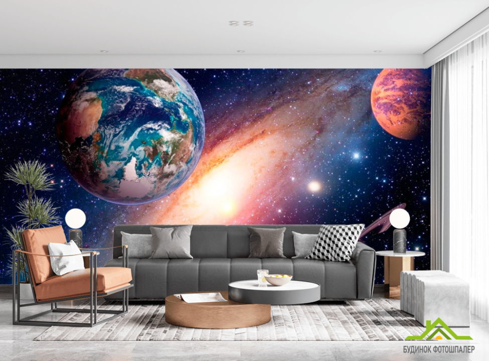 выбрать Фотообои Планеты Фотообои Космос на стену