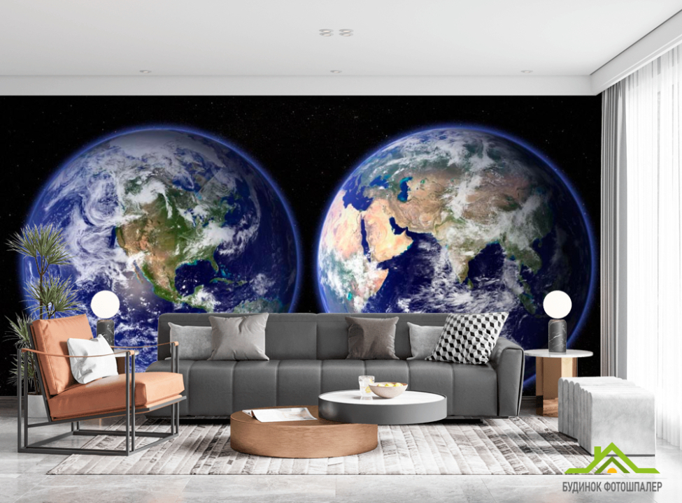 выбрать Фотообои Планета Земля Фотообои Космос на стену