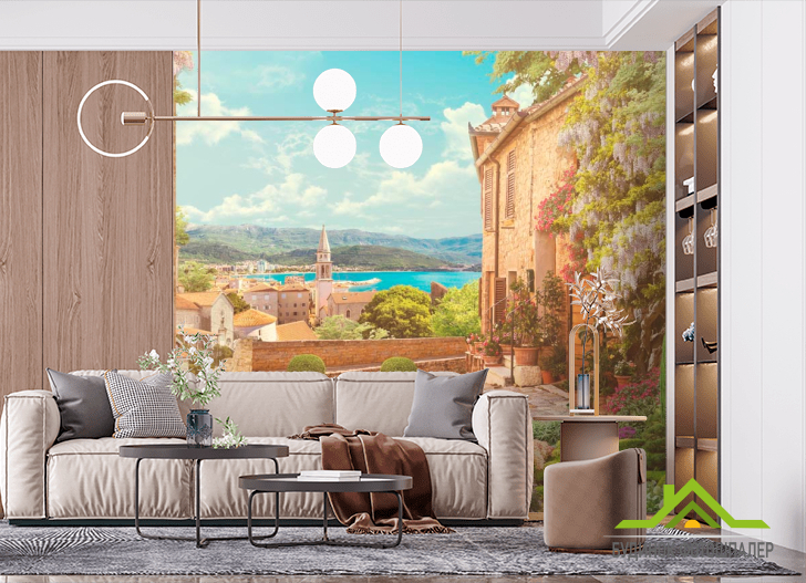 Фотообои Дворик