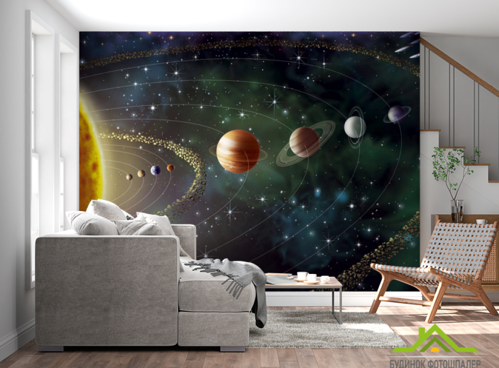выбрать Фотошпалери Планети сонячної системи Фотошпалери Космос на стіну