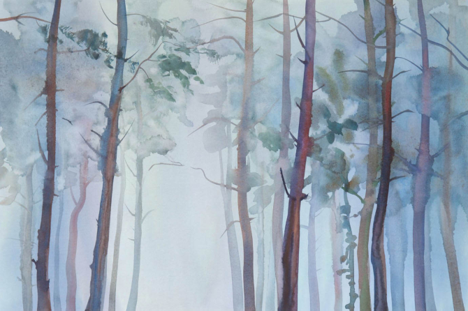 Фотошпалери Абстрактні дерева