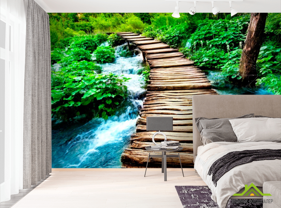 выбрать Фотошпалери Вода і міст Фотошпалери Природа на стіну