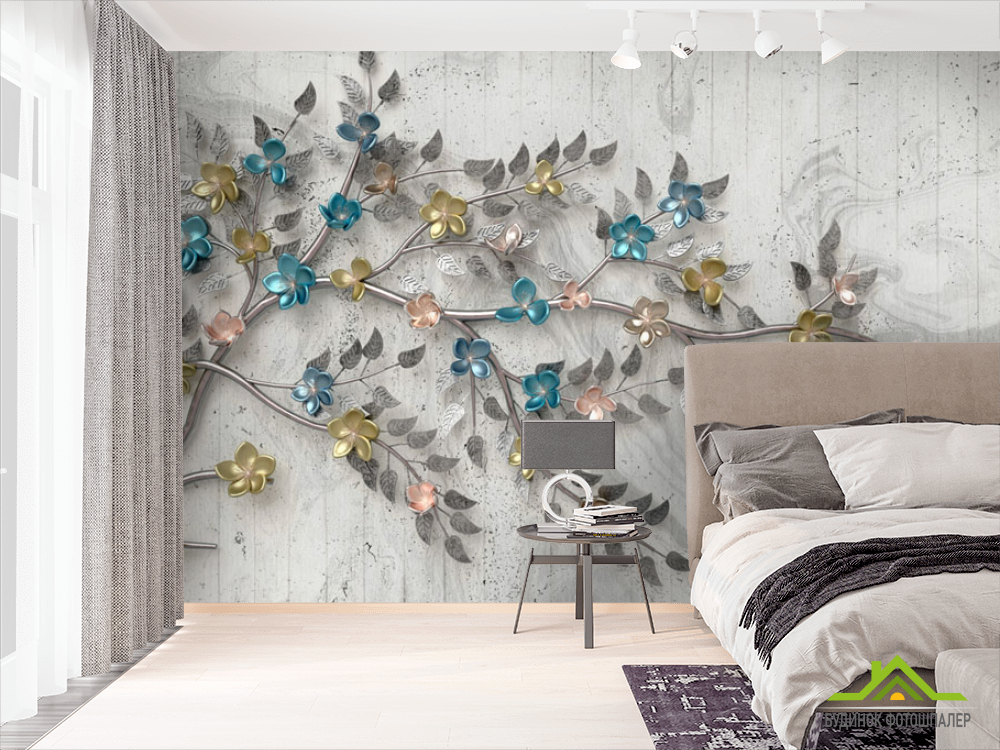 Фотообои 3Д ветка