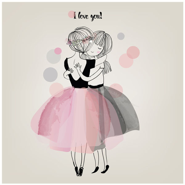 Фотошпалери Принт для дівчаток