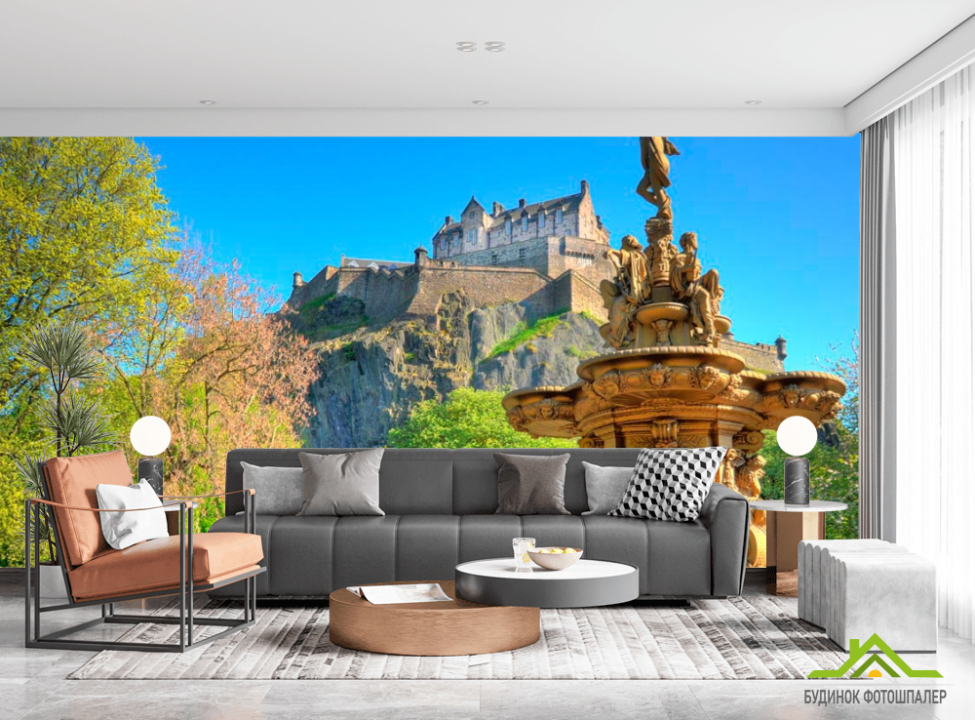 выбрать Фотообои Фонтан Фотообои Архитектура на стену