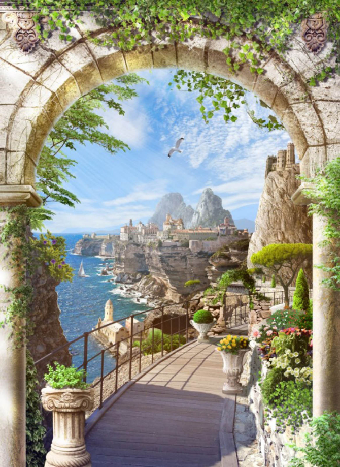 Фотошпалери Фреска