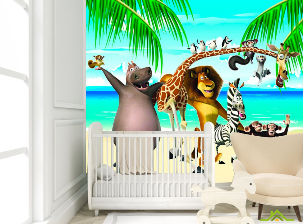 выбрать Фотошпалери Мадагаскар. Частина 1 Фотошпалери Мадагаскар на стіну