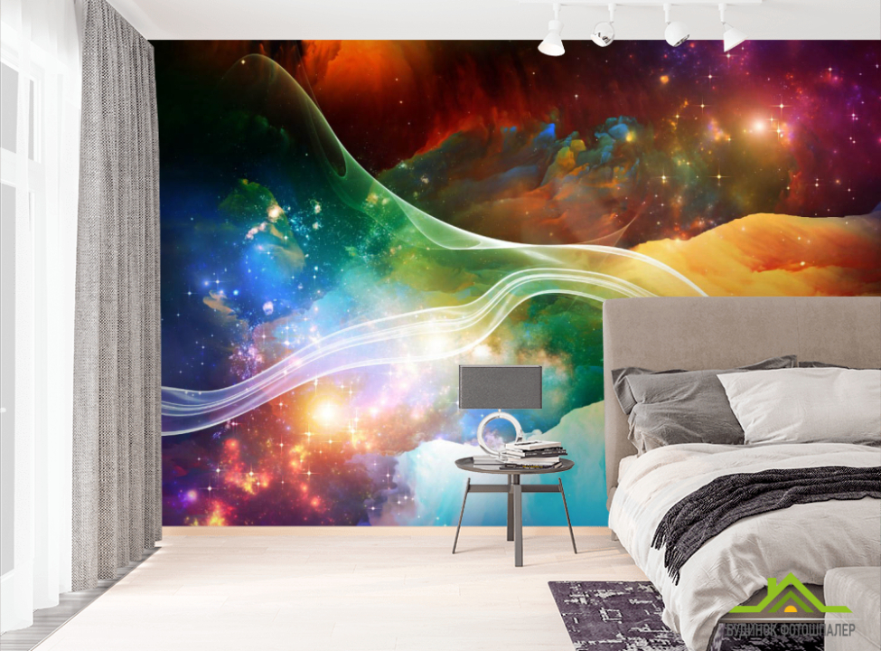 выбрать Фотошпалери Космічна абстракція Фотошпалери Абстракція на стіну