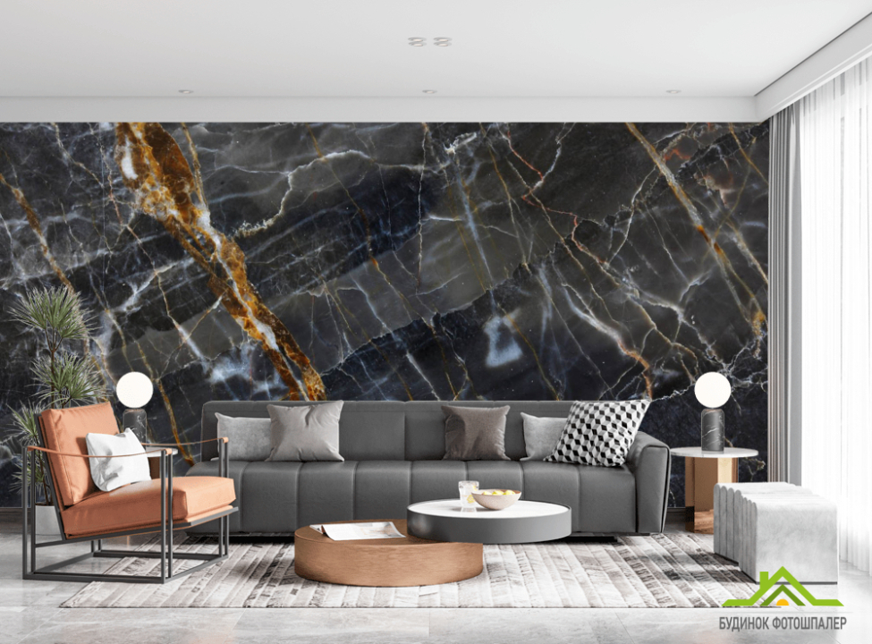 выбрать Фотообои Черный мрамор текстура Фотообои Мрамор на стену