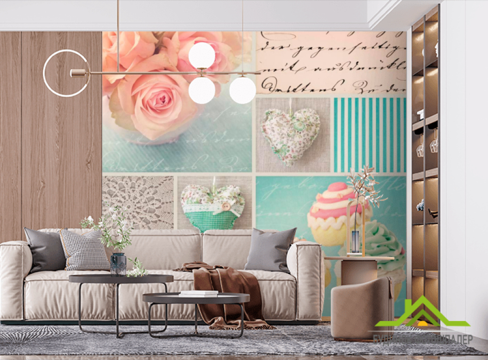 выбрать Фотообои Конфеты, розы Фотообои Еда и напитки на стену