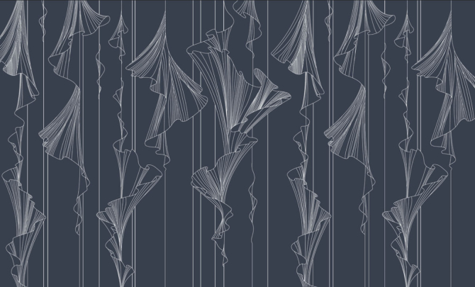 Фотошпалери Стильні зигзаги