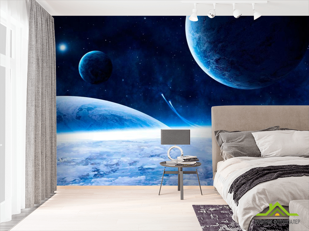 Фотообои Космос, горизонт