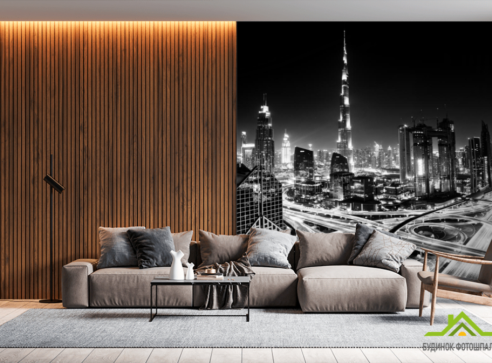 выбрать Фотошпалери дороги в мегаполісі Фотошпалери Місто на стіну