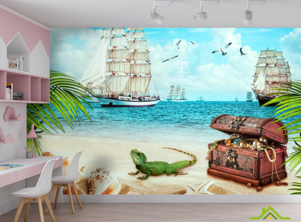 выбрать Фотообои Берег Фотообои пираты на стену