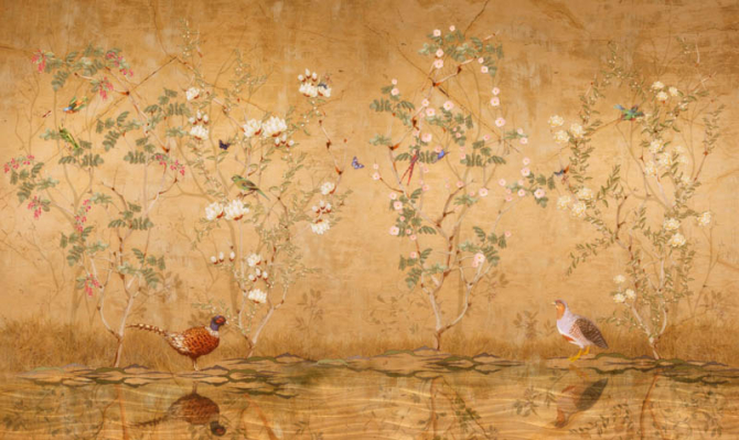 Фотошпалери птиці біля гілок