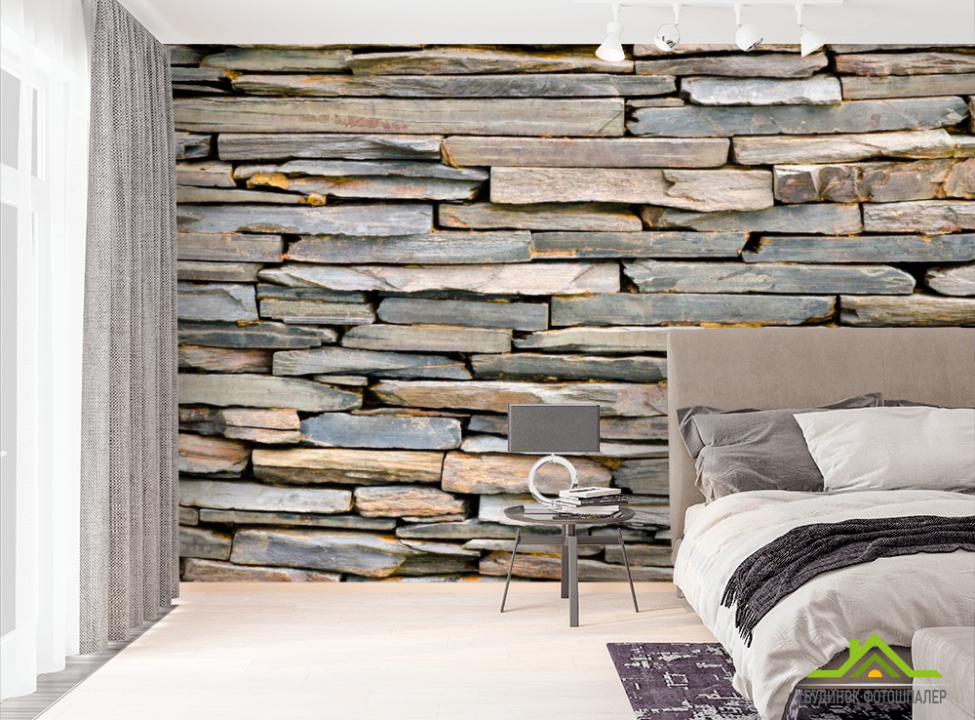 выбрать Фотообои Стена из деревянных блоков Фотообои Деревянная стена на стену