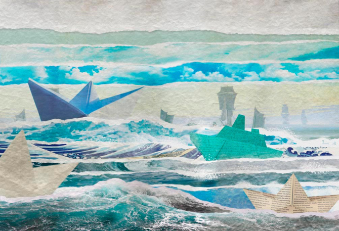 Фотошпалери Кораблики