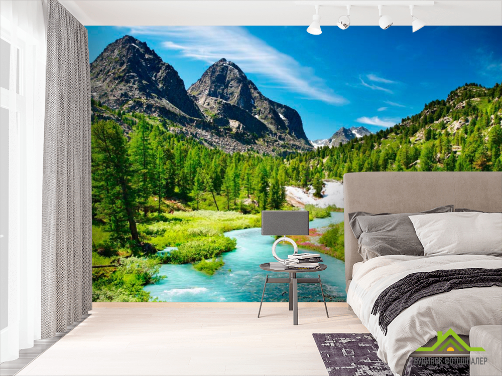 Фотошпалери Гора, простір