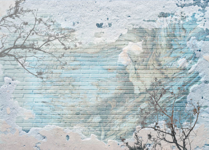 Фотообои Стена, дерево