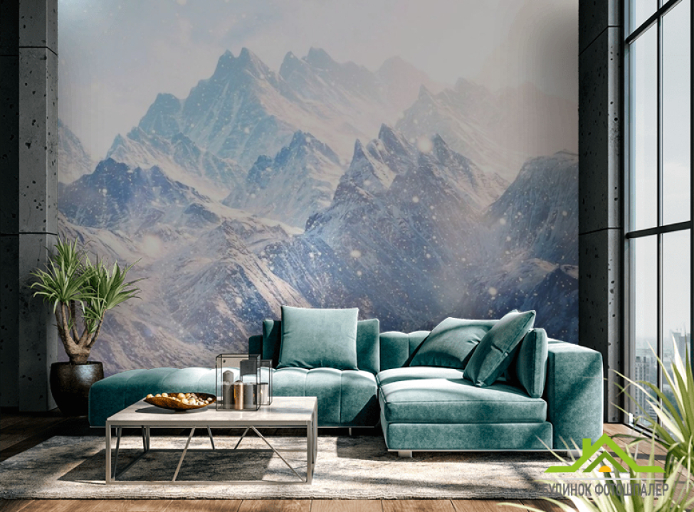 выбрать Фотошпалери Снігові гори Фотошпалери Природа на стіну