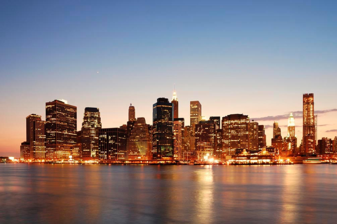 Фотошпалери Фотошпалери Чикаго у воді