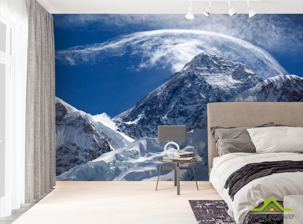 выбрать Фотошпалери Скелі, сніг Фотошпалери Гори на стіну