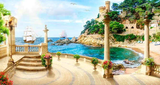 Фотошпалери Тераса