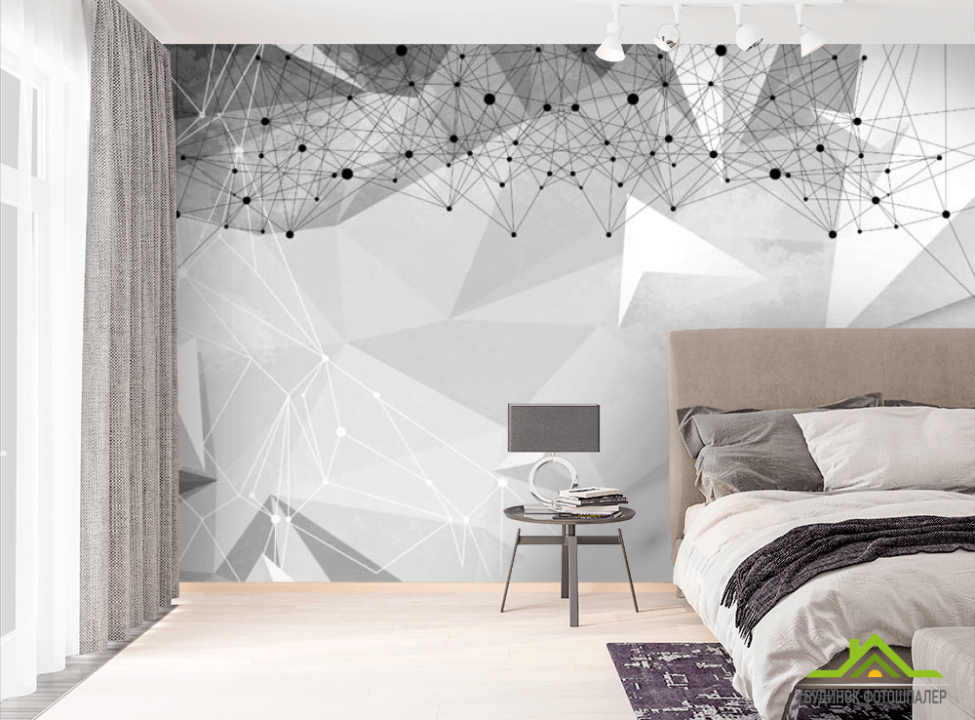 выбрать Фотошпалери полігон 3д Фотошпалери різні на стіну