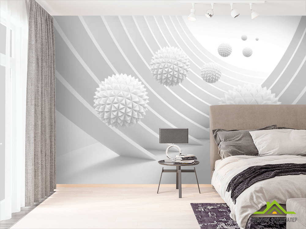 Фотошпалери Кулі 3д в тонелле