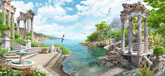 Фотообои Греческая архитектура