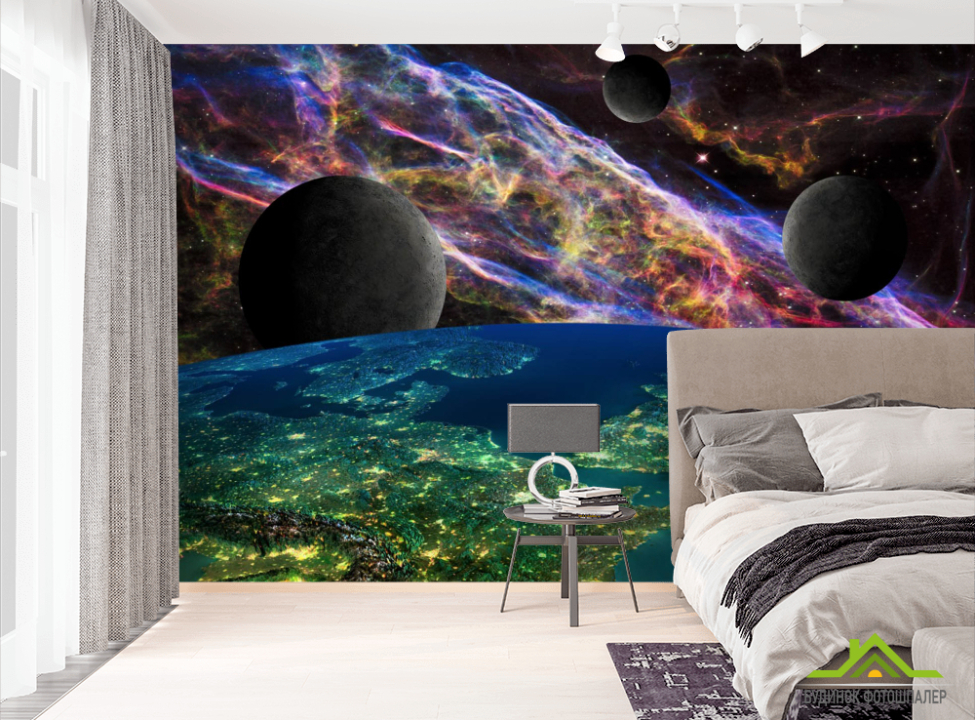 выбрать Фотошпалери Космос і планети Фотошпалери Космос на стіну