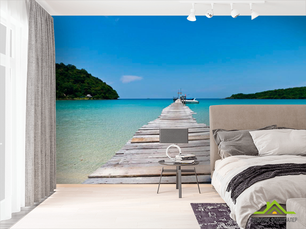 Фотообои Деревянный причал