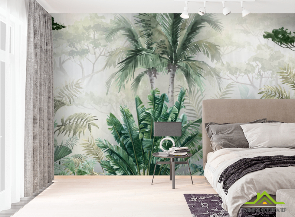 выбрать Фотошпалери Зелені джунглі Ексклюзивні фотошпалери на стіну