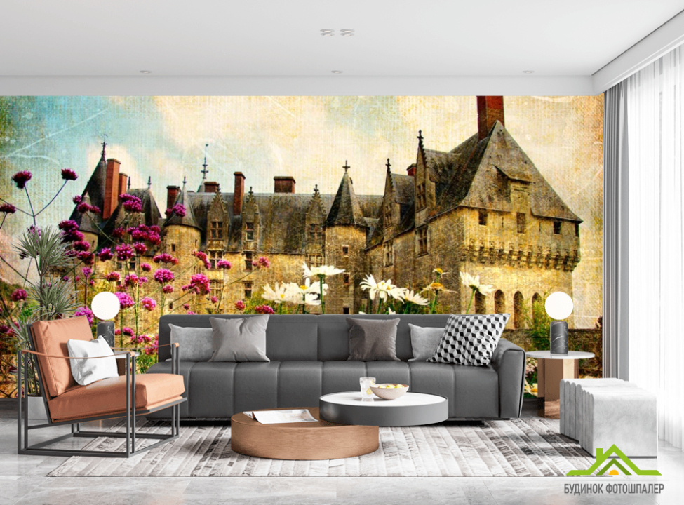 выбрать Фотообои Замок в глуши Фотообои Замок на стену