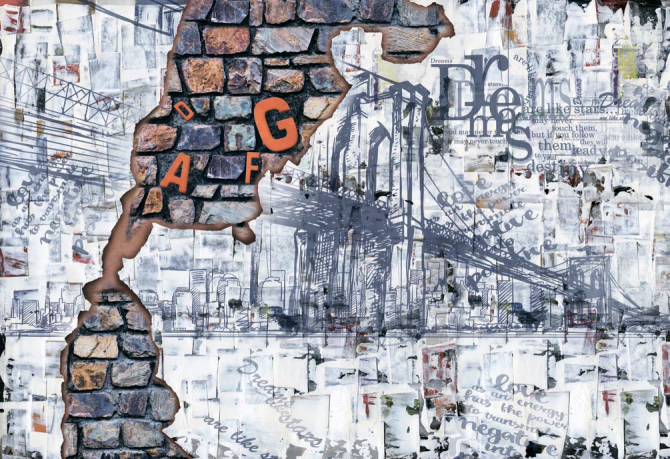 Фотошпалери Лофт, міст