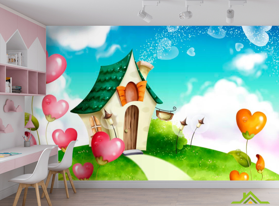 выбрать Фотообои Домик феи Фотообои Домики на стену