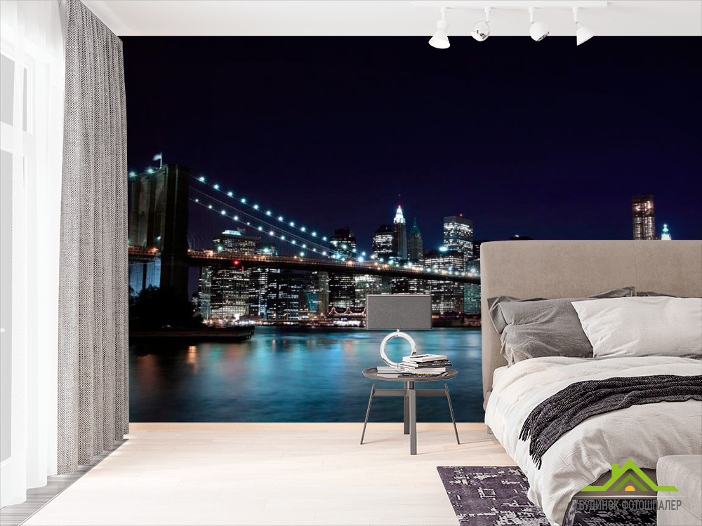 Фотошпалери Будинки, міст, New York