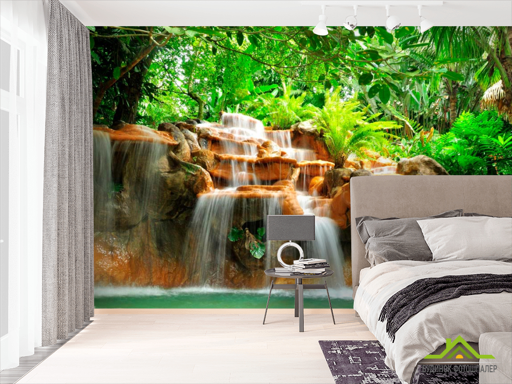 Фотошпалери Джунглі, вода