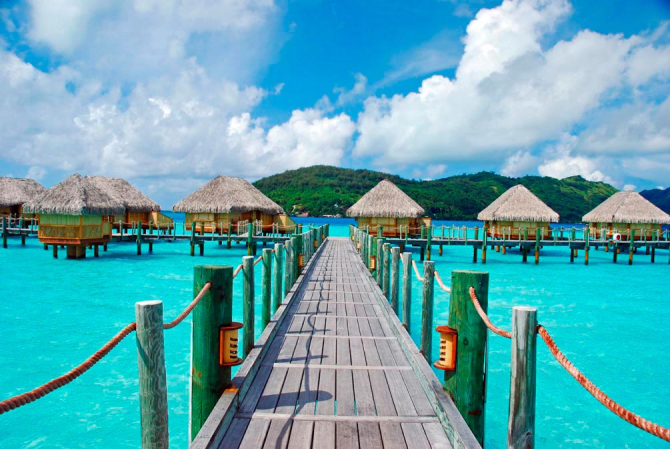 Фотообои Мальдивский мостик
