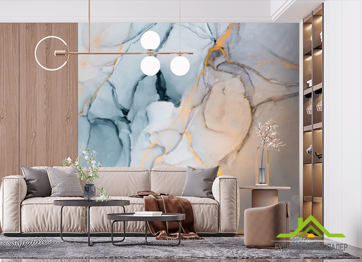 Фотошпалери Fluid art чорнило