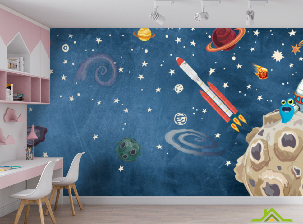 выбрать Фотошпалери Космічна історія частина 2 Дитячі фотообої на стіну
